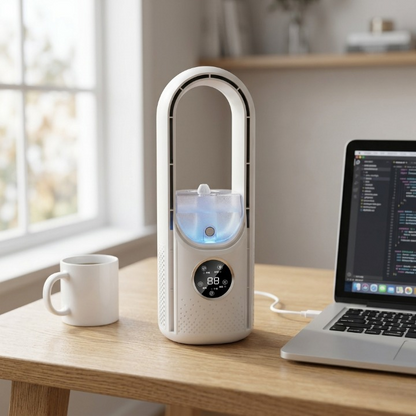 Desk Air Cooler USB Powered 3.38 Fl Oz Tank