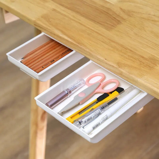 Desk Drawer Invisible Self-Adhesive Space-Saving