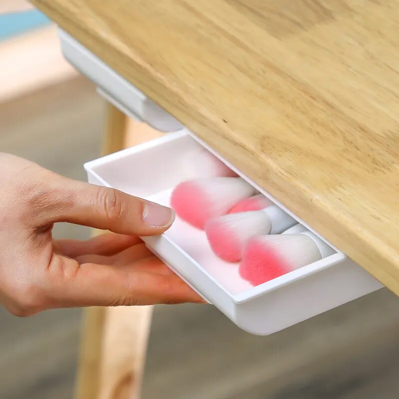 Desk Drawer Invisible Self-Adhesive Space-Saving