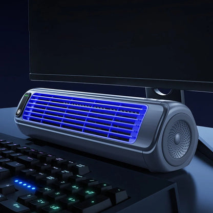 Desk Fan Cordless Rechargeable Oscillating Up To 8 Hours