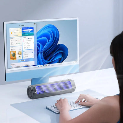Desk Fan Cordless Rechargeable Oscillating Up To 8 Hours
