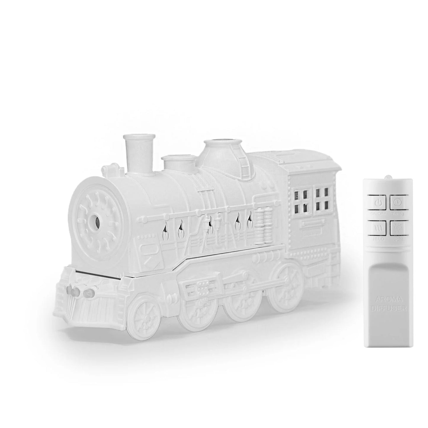 Desk Humidifier Vintage Steam Train Ultrasonic Mist & Aromatherapy