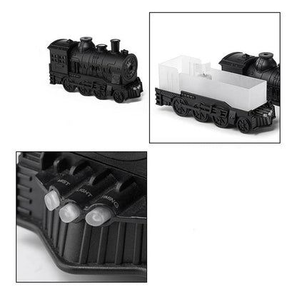 Desk Humidifier Vintage Steam Train Ultrasonic Mist & Aromatherapy