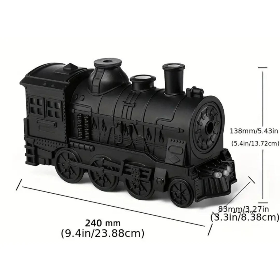 Desk Humidifier Vintage Steam Train Ultrasonic Mist & Aromatherapy