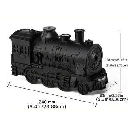 Desk Humidifier Vintage Steam Train Ultrasonic Mist & Aromatherapy