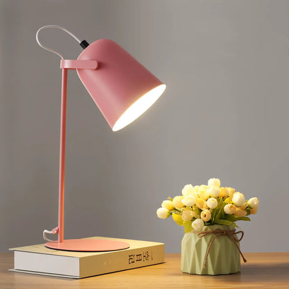 Desk Lamp Adjustable Shade Metal Base E27 Socket
