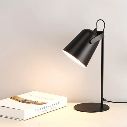 Desk Lamp Adjustable Shade Metal Base E27 Socket