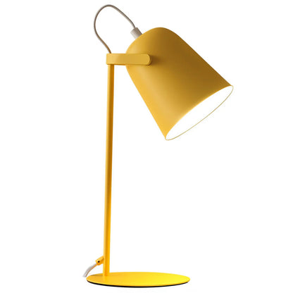 Desk Lamp Adjustable Shade Metal Base E27 Socket