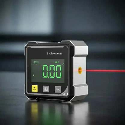 Digital Inclinometer Laser Line & Magnetic Base