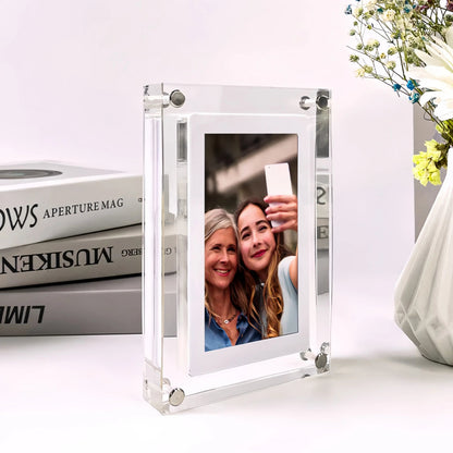 Digital Photo Frame 7-Inch HD Stereo Speakers