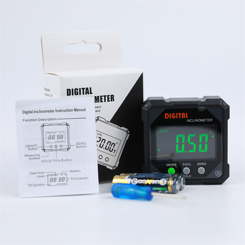 Digital Protractor High Precision Magnetic Base IP54
