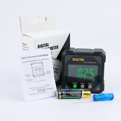 Digital Protractor High Precision Magnetic Base IP54