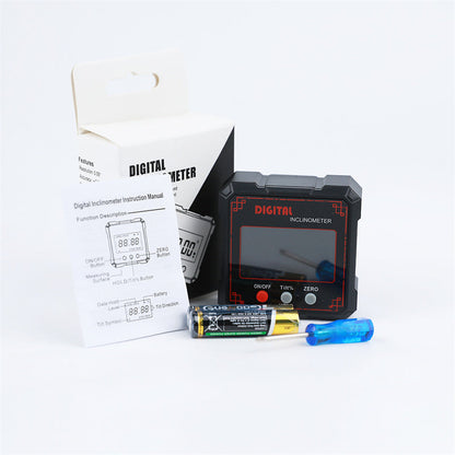 Digital Protractor High Precision Magnetic Base IP54