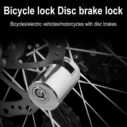 Disc Brake Lock Hardened Steel Universal Fit Reminder Strap