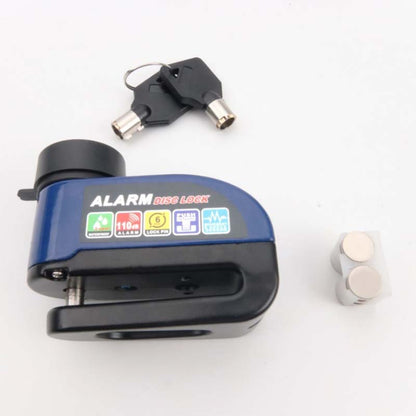 Disc Lock Aluminum Motion-Activated 110 dB Alarm