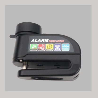Disc Lock Aluminum Motion-Activated 110 dB Alarm
