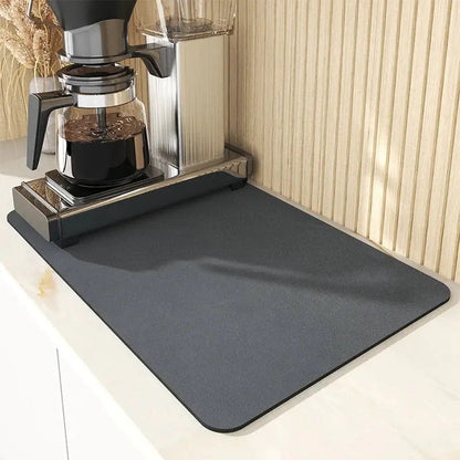 Dish Drying Mat Highly Absorbent Non-Slip & Machine Washable