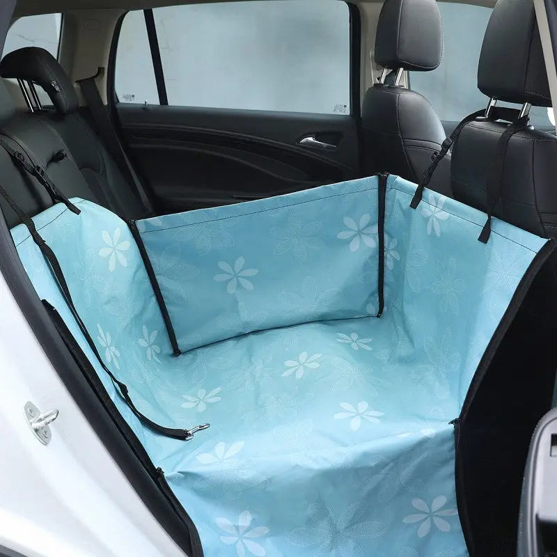 Dog Back Seat Protector Waterproof Box Design Nylon Straps