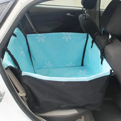 Dog Back Seat Protector Waterproof Box Design Nylon Straps