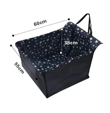Dog Back Seat Protector Waterproof Box Design Nylon Straps