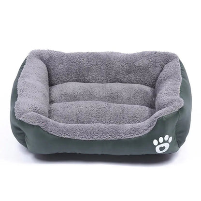 Dog Bed Cotton Fleece Lining & Padded Sidewalls Machine Washable