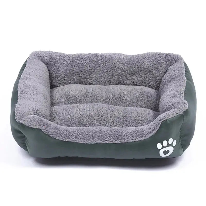 Dog Bed Cotton Fleece Lining & Padded Sidewalls Machine Washable