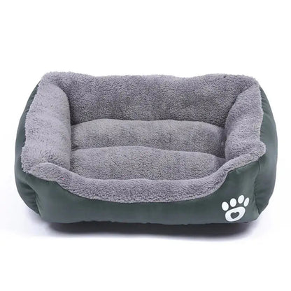Dog Bed Cotton Fleece Lining & Padded Sidewalls Machine Washable