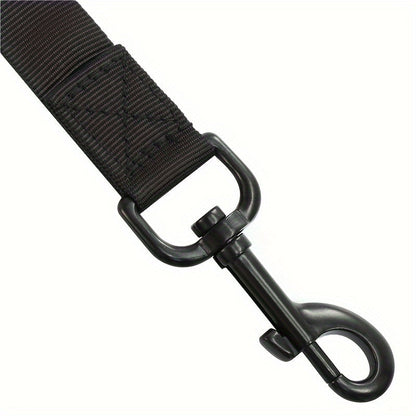 Dog Bike Leash Elastic Bungee Stainless Steel Cable