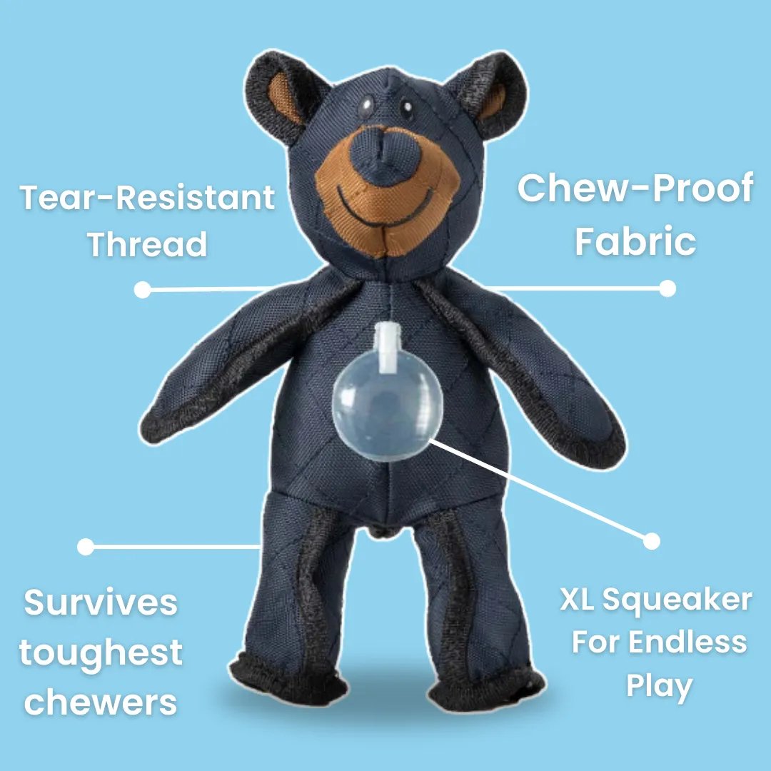 Dog Chew Toy Reinforced Multi-Layer Dental-Cleaning BPA-Free
