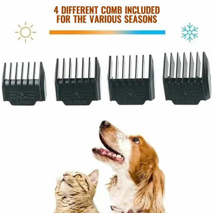 Dog Clipper Ultra-Quiet Ceramic Blade Cordless