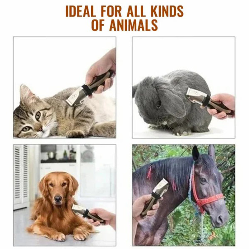 Dog Clipper Ultra-Quiet Ceramic Blade Cordless