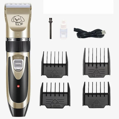 Dog Clipper Ultra-Quiet Ceramic Blade Cordless