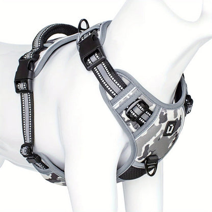 Dog Harness Anti-Pull & Padded Handle Reflective Straps