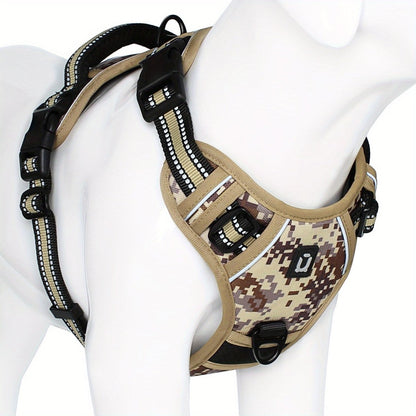 Dog Harness Anti-Pull & Padded Handle Reflective Straps