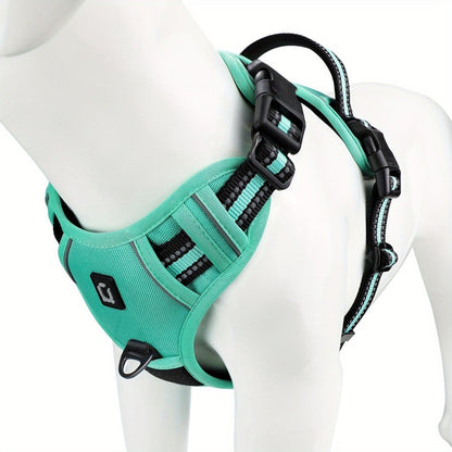 Dog Harness Anti-Pull & Padded Handle Reflective Straps