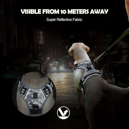 Dog Harness Anti-Pull & Padded Handle Reflective Straps