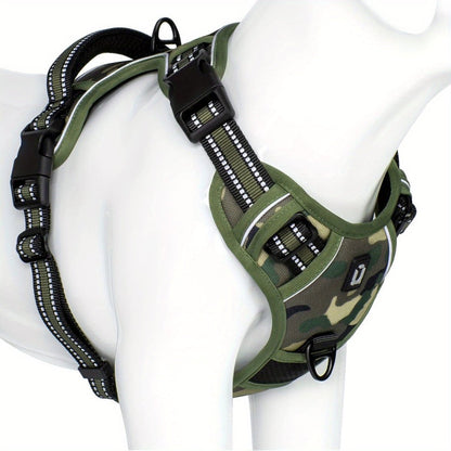 Dog Harness Anti-Pull & Padded Handle Reflective Straps