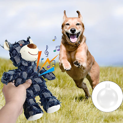 Dog Toy Durable Plush Squeaker Cotton Filled