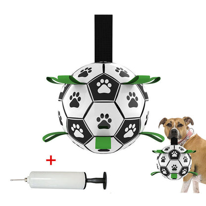 Dog Toy Floating Non-Toxic Soccer Ball Pool & Beach