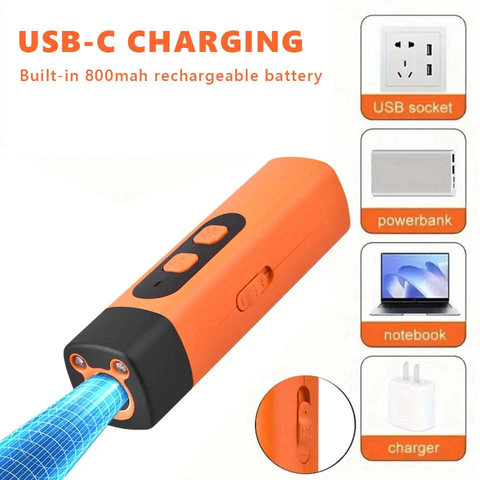 Dog Trainer Ultrasonic USB Rechargeable 3 Modes