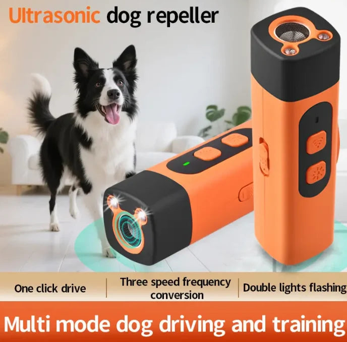 Dog Trainer Ultrasonic USB Rechargeable 3 Modes
