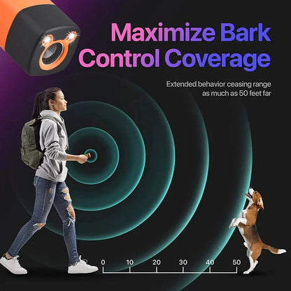 Dog Trainer Ultrasonic USB Rechargeable 3 Modes