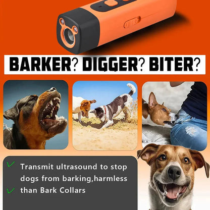 Dog Trainer Ultrasonic USB Rechargeable 3 Modes