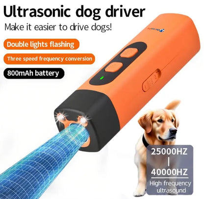 Dog Trainer Ultrasonic USB Rechargeable 3 Modes