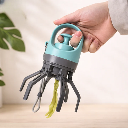 Dog Waste Grabber Touch-Free Sixfold Gripper