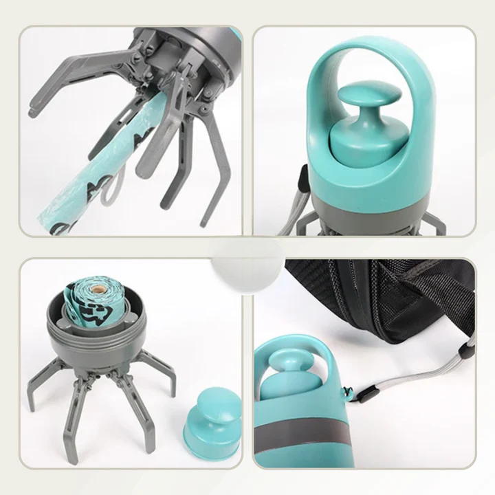 Dog Waste Grabber Touch-Free Sixfold Gripper