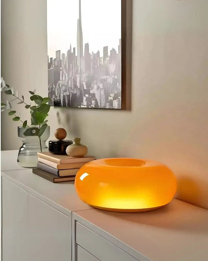 Donut Table Lamp Soft Diffuse LED Ready To Use