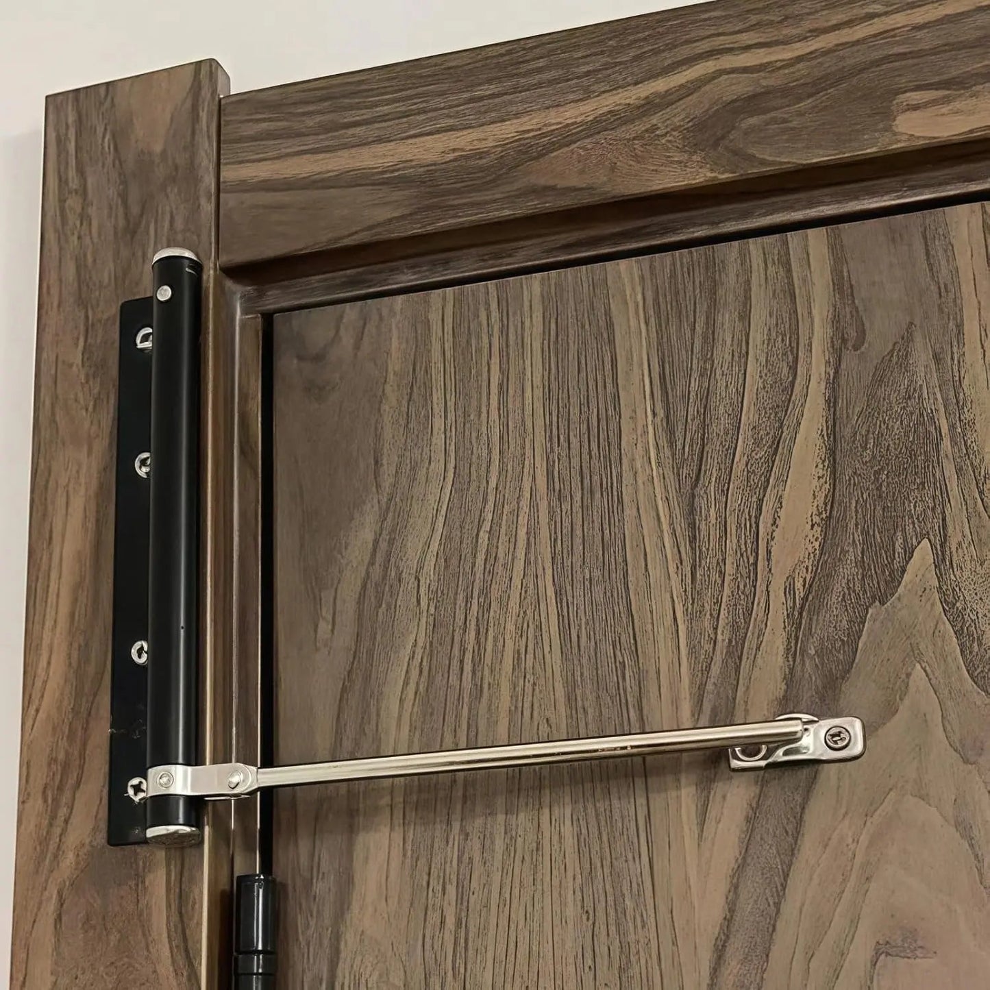 Door Closer Adjustable 4-Speed Stainless Steel Quiet Smooth Closing