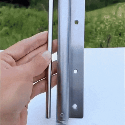 Door Closer Adjustable 4-Speed Stainless Steel Quiet Smooth Closing