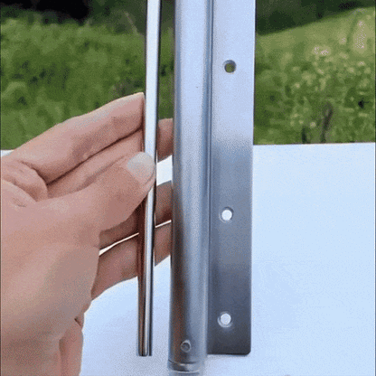 Door Closer Adjustable 4-Speed Stainless Steel Quiet Smooth Closing